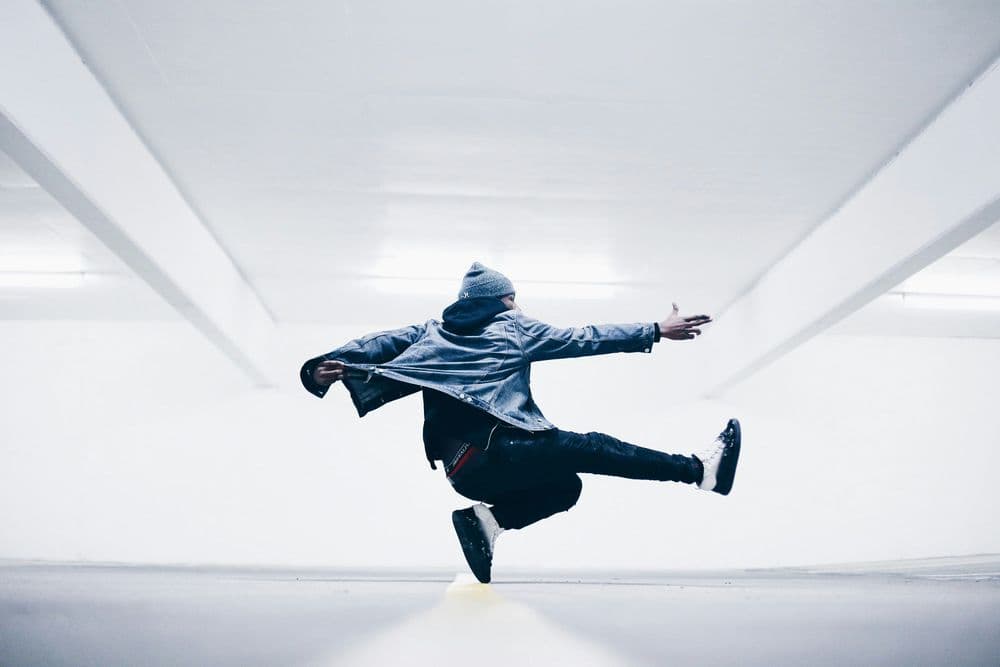 Breakdance-Lehrperson